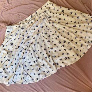 Old Navy Floral A Line Skirt